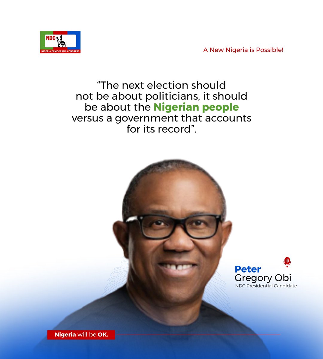 EstherUmoh10's tweet photo. Peter Obi on @channelstv 
#NigeriaWillBeOk https://t.co/A8HxUkERqr