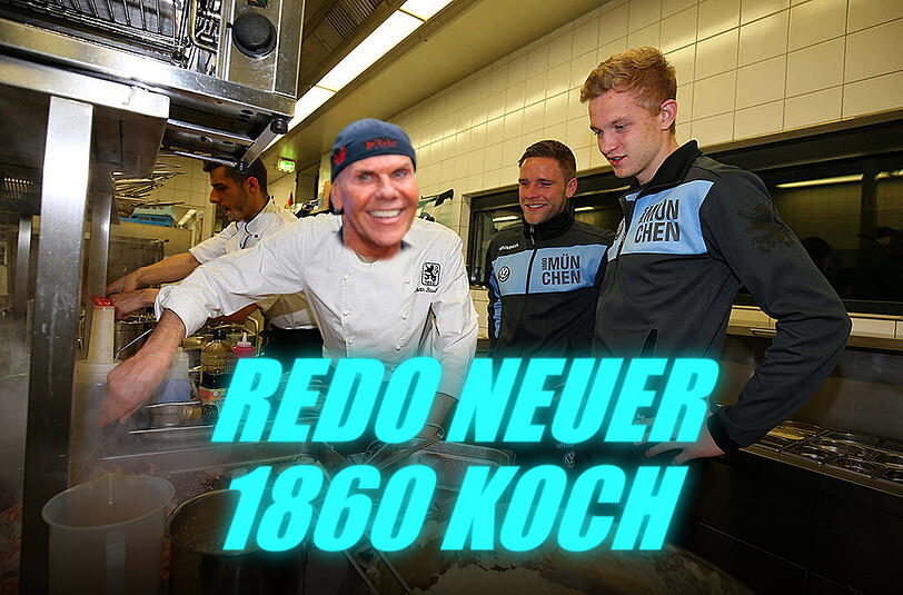 TwoFootball2025's tweet photo. NEWS!!🚨:
Der Gastronom Rene Redo wird neuer Chefkoch in der 1860 München Kantine. Rammel soll sich für ihn eingesetzt haben, da er sich angeblich in seiner Zeit bei der Hertha mit dem Berliner wohl ab und zu die Kante gegeben hat. Das Essen bei 1860 nun also: XXXL! #rammel1860 https://t.co/iq7WmEV2Yn