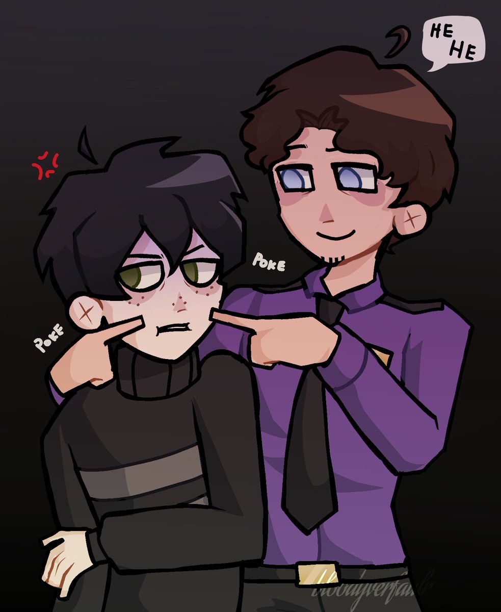 VERFAULTBLEEH's tweet photo. Hello again X.
Michael and Evan from an Alive AU 
Btw, my artstyle is inspired by another artist, credits to him. 🫶

#mikeevan #aftoncest https://t.co/PQFPV2EbFE