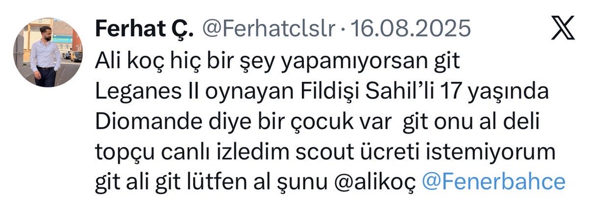 Ferhatclslr's tweet photo. @TheLaikYobaz Ali koça al diye yalvarmıştık https://t.co/ckzRekRsnM