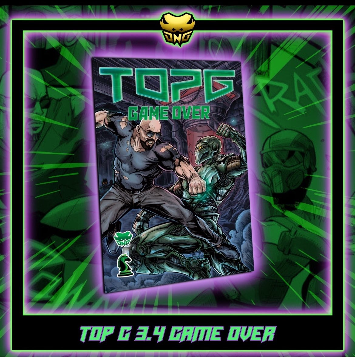 Mozz0915's tweet photo. @LadyGAura They can’t be bought… bullied….. reasoned or negotiated with 

Some men

Just want to watch the world burn 

TOP G

The words last superhero’s 

@dngcomics https://t.co/gke3OkvE4Z