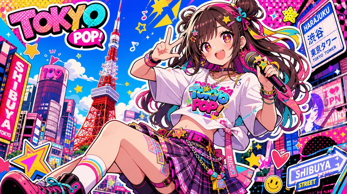 Neo Pop Tokyo Idol Poster