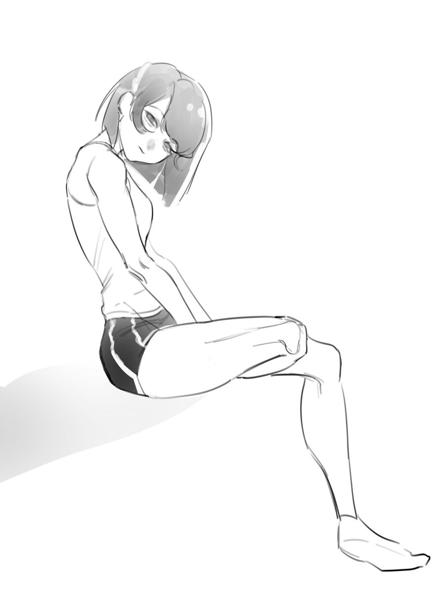 wqfaoo's tweet photo. 画了衣服感觉还是没衣服效果更好 https://t.co/5h3uBD71Ux