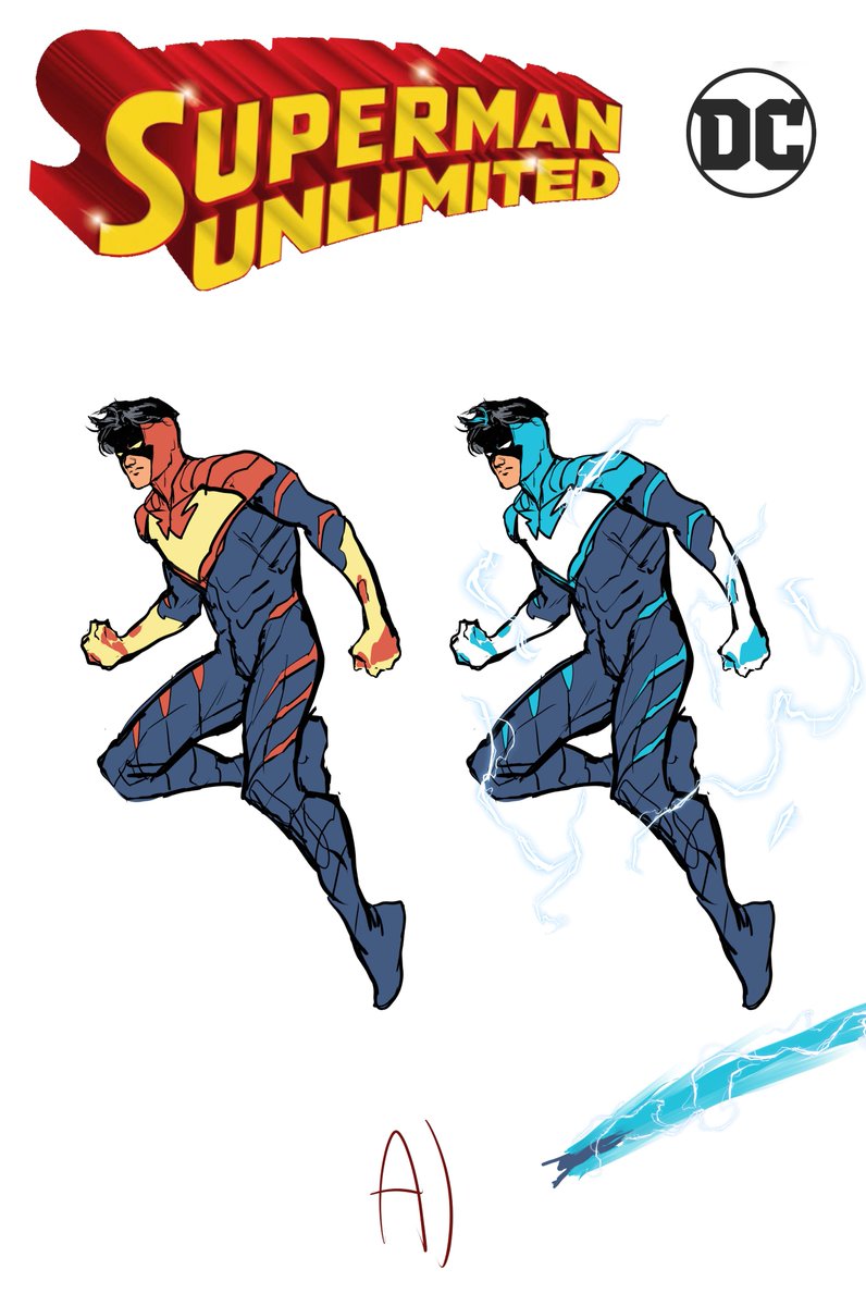 lukmeyer30's tweet photo. Hey, guys, I see a lot of you are talking about the new suit,  the main request was to have him with just a different mask,like a domino one, but later we moved to something that just wouldn't cover his mouth and removed his cape.
Here are all the options I had fun with : https://t.co/FWkrHwN3JA