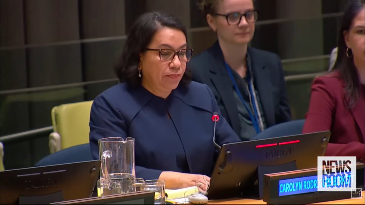 eusebio_dju's tweet photo. "A ONU representa estabilidade para o mundo. Como seria o mundo sem a ONU? Acredito na ONU e reconheço os benefícios que ela traz." (Carolyn Allison Rodrigues-Birkett, candidata ao cargo de Secretária-Geral da ONU, 2026).

https://t.co/Wr4K4NRc07 https://t.co/MAtG1tyOlI