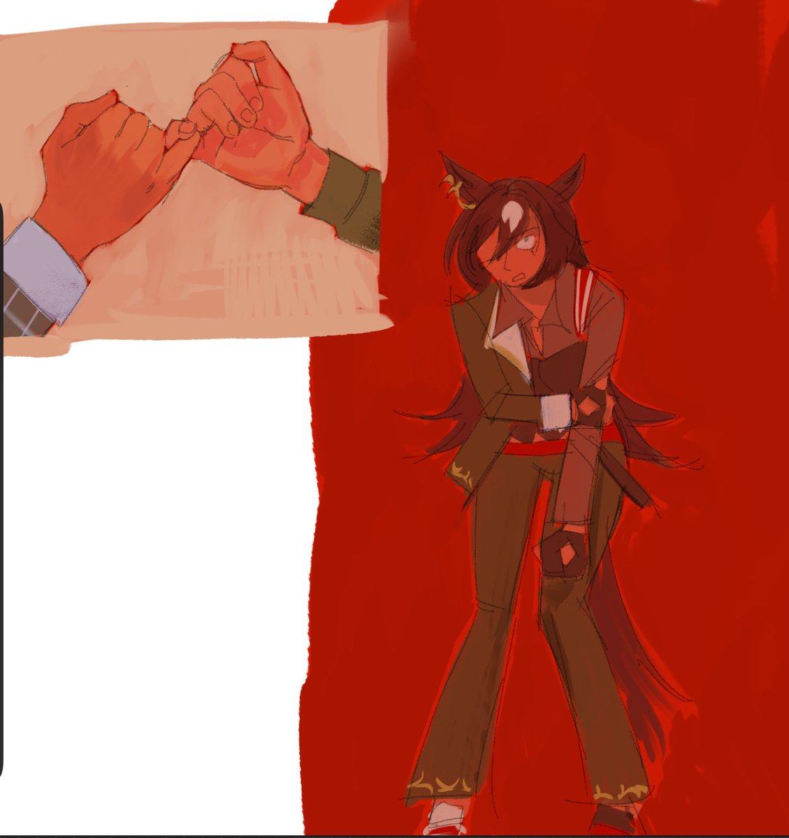 kerristkl's tweet photo. sketched out my two ideas, one in the morning, another just now lets #pretend jts a composition https://t.co/0ZyBkai6eL