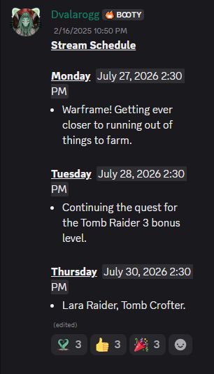 Dvalarogg's tweet photo. Summer time streaming, baby! https://t.co/8CBQYlgA32