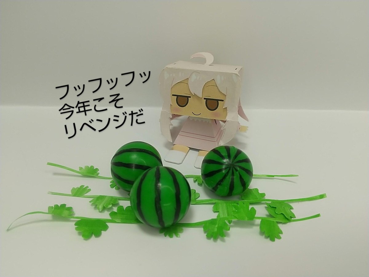 arl28go's tweet photo. #スイカの日
#おにまい
おはようございます～
今日はスイカの日ということでスイカ栽培リベンジのまひろちゃんを再ポストです https://t.co/cAxqk6Zl8s