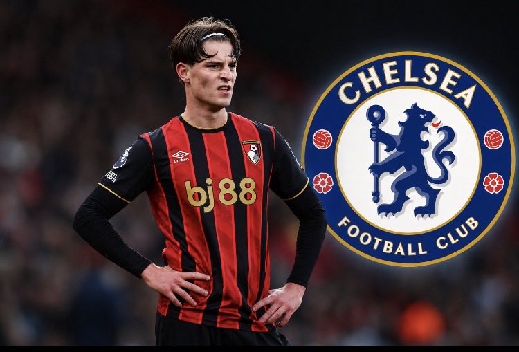 JoshuaKpamor's tweet photo. #Chelsea remain strongly interested in Bournemouth midfielder #Alex Scott and are weighing up a fresh bid after their initial £64 million offer was turned down. The Cherries are determined to hold on to the 22-year-old.
Several other clubs are also monitoring the player. #Pep Guardiola has previously described him as an “unbelievable player,” while Thomas Tuchel is known to rate him highly.