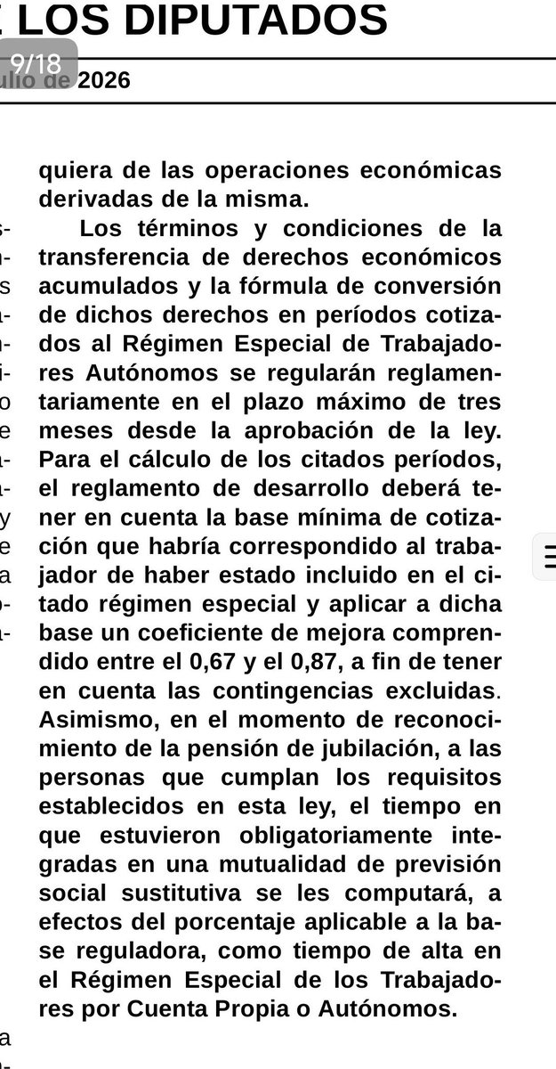 Alopez_Letrado's tweet photo. Aclaración: la Ley de Pasarela no dice en ningún momento que el Reglamento sea a bases mínimas (que podría haberlo dicho) sino que se "tendrán en cuenta las bases mínimas" que es muy diferente. Una pasarela a bases mínimas sería contraria al principio de contributividad e ilegal. https://t.co/srzYK4d1qA