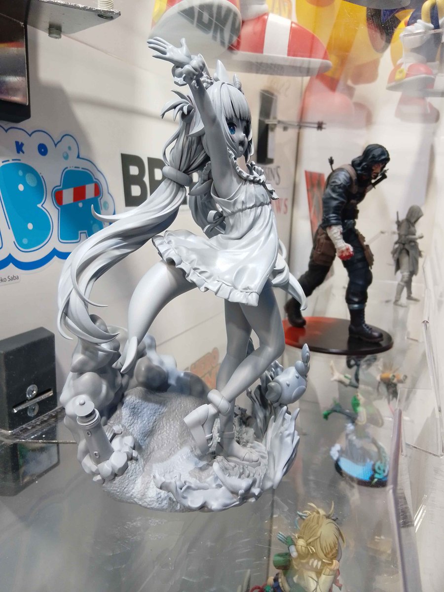 Zypher_0007's tweet photo. Sameko Saba's figurine prototype shown at Comic-Con in San Diego!
#samekosaba
#SDCC2026 https://t.co/UJNMmxpcU7