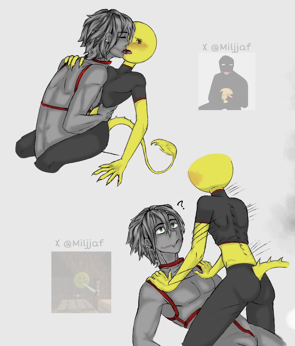 Miljjaf's tweet photo. Sorry this isn’t an exact continuation of the previous part. Some details have changed because I’ve been improving my art style.
I recently switched from drawing with my fingers to using a stylus, I hope my progress is noticeable!

Enjoy! 💛
#thatmob #verity https://t.co/BYsyDhKgDW