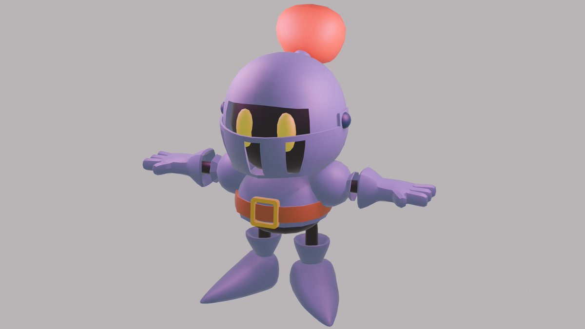 ANewWor2's tweet photo. Character model for my video game lol https://t.co/Navdq8yjOt