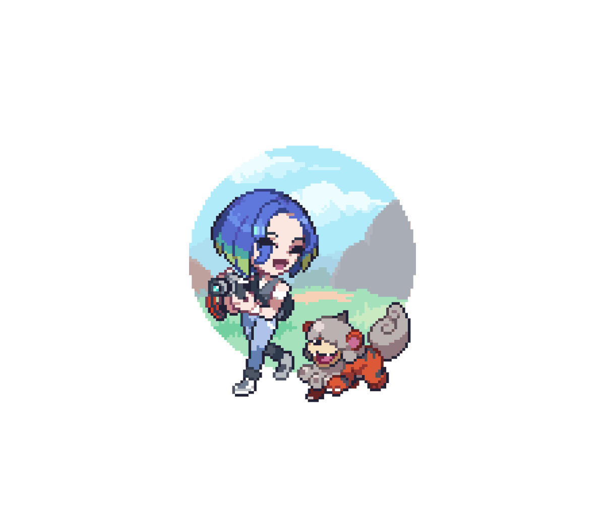 flea_alex's tweet photo. Kitakami vibes 🍃 #pokemon #pixelart https://t.co/THaWyD0MwK