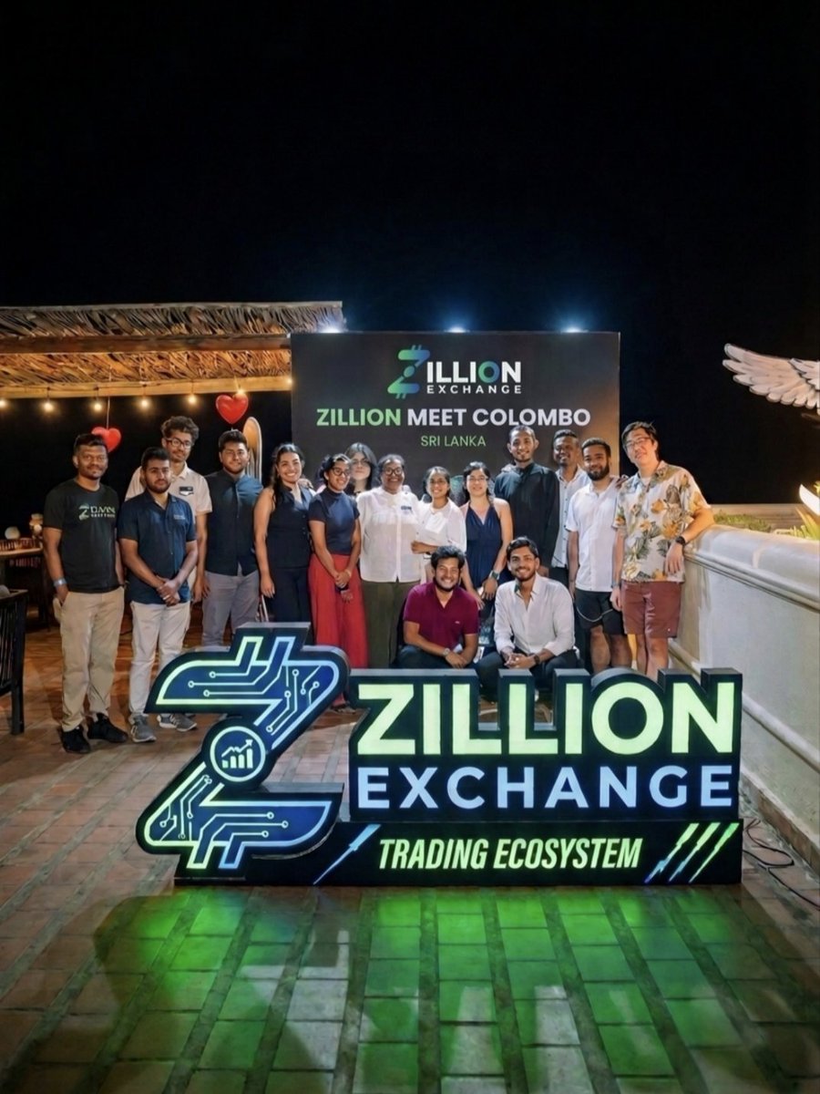 Zillion_exc's tweet photo. Colombo vibes, high energy, and great conversations! 💫⚡
 Huge shoutout to the amazing minds who showed up and made this event so memorable.
 Stay tuned for what’s coming next! 🔥
​#ZillionExchange #ZillionMeet #Colombo #CryptoMeetup #TradingEcosystem #SriLanka #TechCommunity https://t.co/BgVI6Btzzy