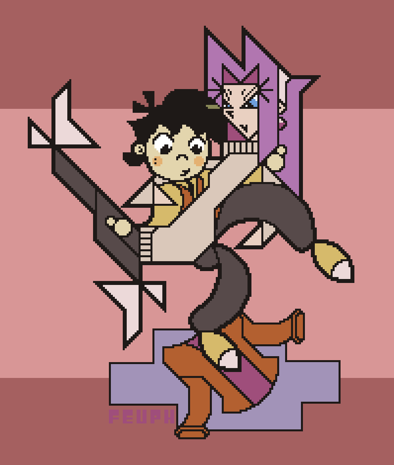 f_feuph's tweet photo. #artfight attack for CatFiiish
#pixelart #ドット絵 https://t.co/vgNWXUx2os