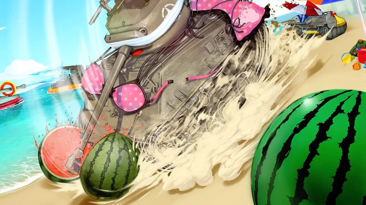 ブロッターアート スイカワールド World of Tanks Modern Armor Japan on X: 