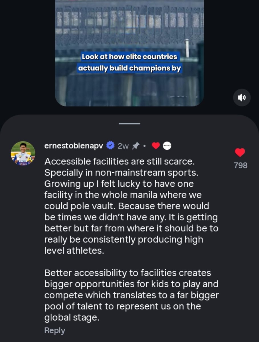 attynana_'s tweet photo. "look at how elite countries actually build champions by design instead of leaving it to luck" 📢📢 and ej obiena has something to say. pero sorry nalang daw mas importante sa gobyerno ngayon ang pax silica 😭 https://t.co/TY9s0gO8h0