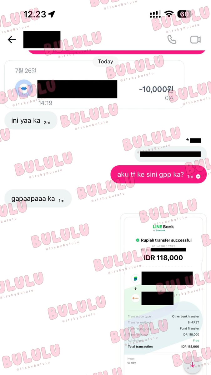 itsbyBululu's tweet photo. proof convert won to rupiah

26 july 2026 14.19 kst
krw 10,000

#convertbyBululu https://t.co/EOV7cxLTOF