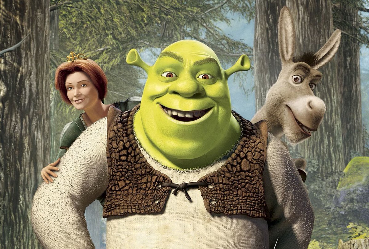 quinnthegm's tweet photo. I got distracted because Hugh’s disguise to get into Tumbleton is exactly Shrek https://t.co/g7sij8asM9