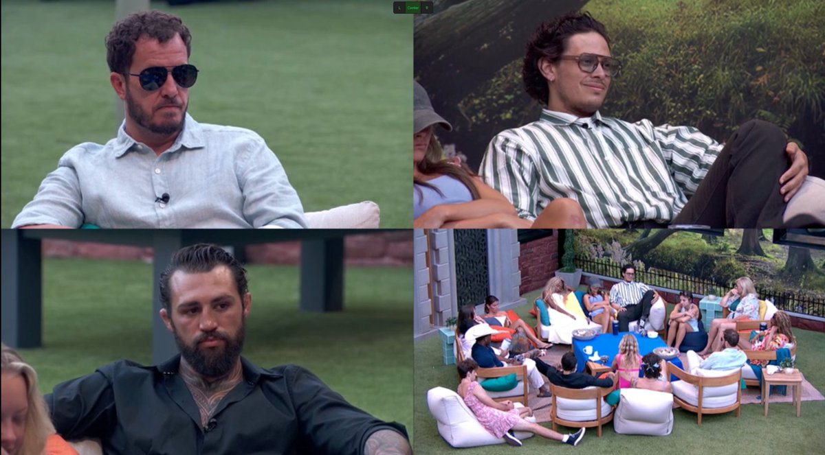 TRealityKingdom's tweet photo. Jason: Do the middle men wanna speak 😂#BB28 https://t.co/npuQSzLDpW