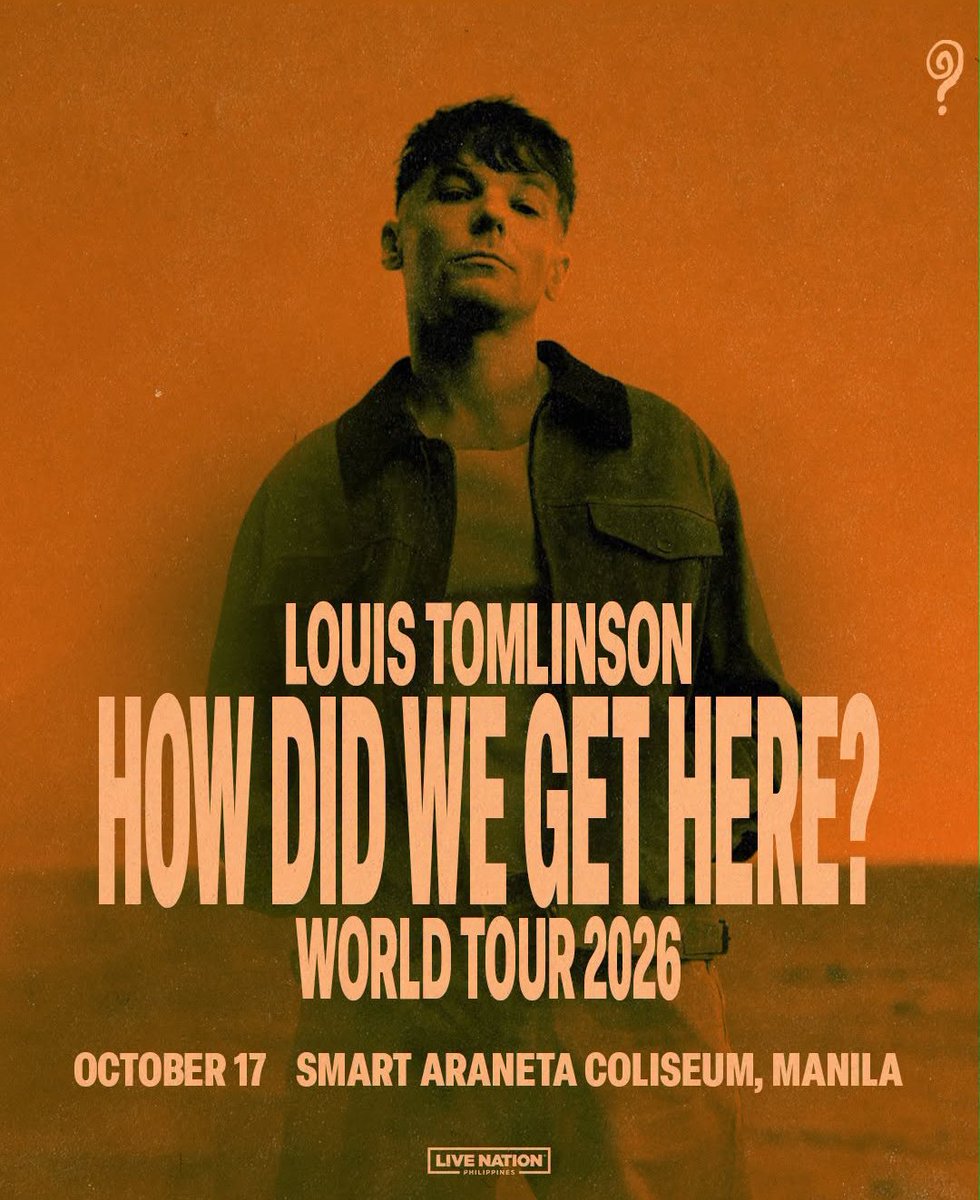 LouisWT91World's tweet photo. 🔔| The exclusive pre-sale for fans of Louis Tomlinson’s concerts in Philippines has just begun!

🔗https://t.co/OEZ5oZ1yWn https://t.co/1kzbKOX5Ig