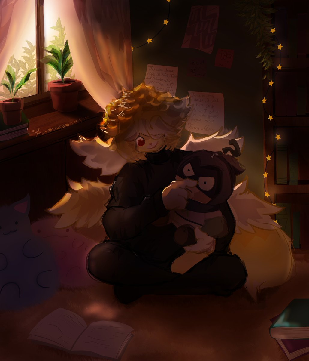 PhantomicFur's tweet photo. 💜First Cozy Illustration attempt :3
OC Owner: @ Woundfreak
▲ ▽
#illustration #singleattack #artfight #digitalart #livestream https://t.co/d0VeIiSHzd