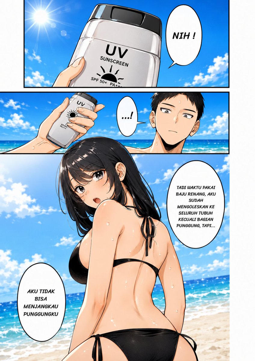 rickgear5's tweet photo. Update Translation manga Koko jidai gouman datta chapter 41

Yamamoto enjoyed splashing around in the water with Hayashi and Akari. 😳

This is The Dream😤

#Kokojidaigoumandattachapter41
#MegumiHayashi
#ICanFixHerWaifu
#RickGreyratTranslation https://t.co/3Kzj5uhyxX