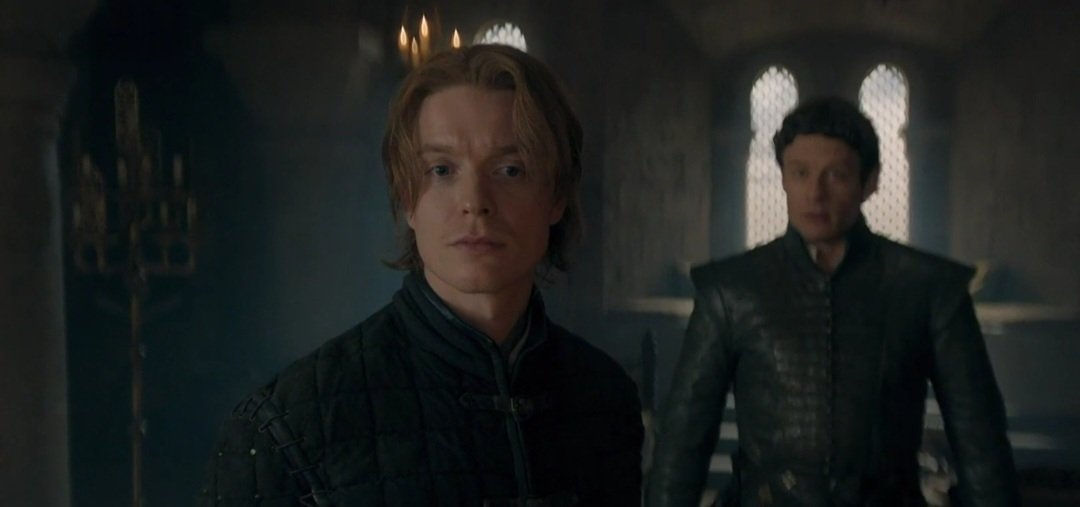 Giuh_h's tweet photo. sorry, but the dysfunctional family dynamics between ormund, gwayne and daeron are everything I could have ever wanted and more #HOTD https://t.co/xoGkcTf14S
