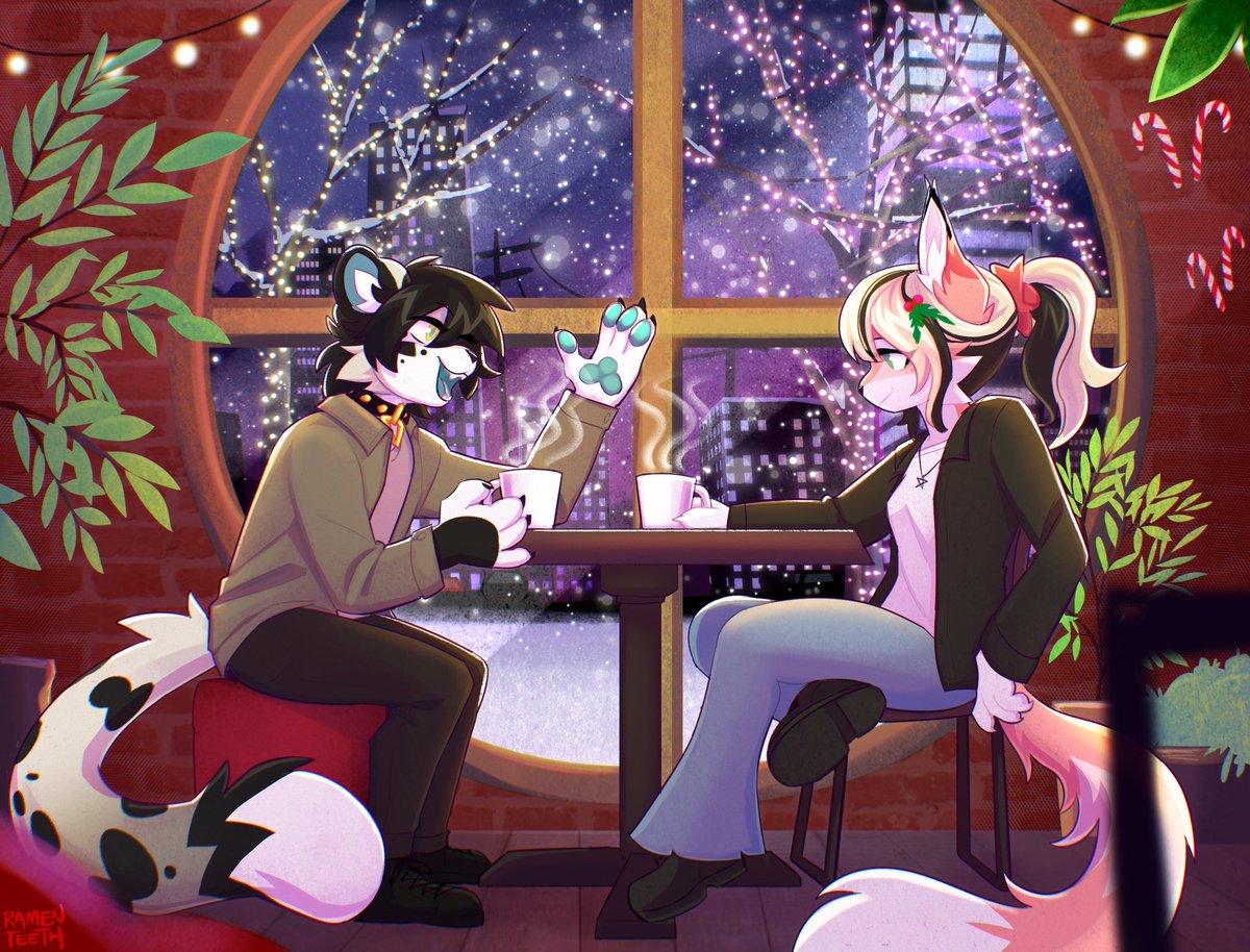 ramenteeth's tweet photo. Oldie but goodie with @DexSnep 💜 https://t.co/UZ9FhFEHve