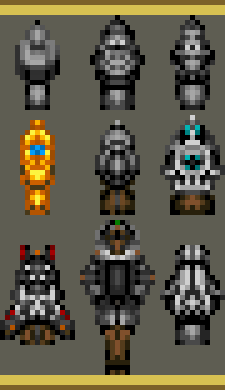 AbsoluteBoom96's tweet photo. The sidearms from the Doom series, plus Wolfenstein 3D's pistol and HacX's pistol in the style of Wolf 3D.
#pixelart #pixelartist #pixelweapons #doom #classicdoom #doomfps #wolf3d #wolfenstein3d https://t.co/IoInyS9rwH