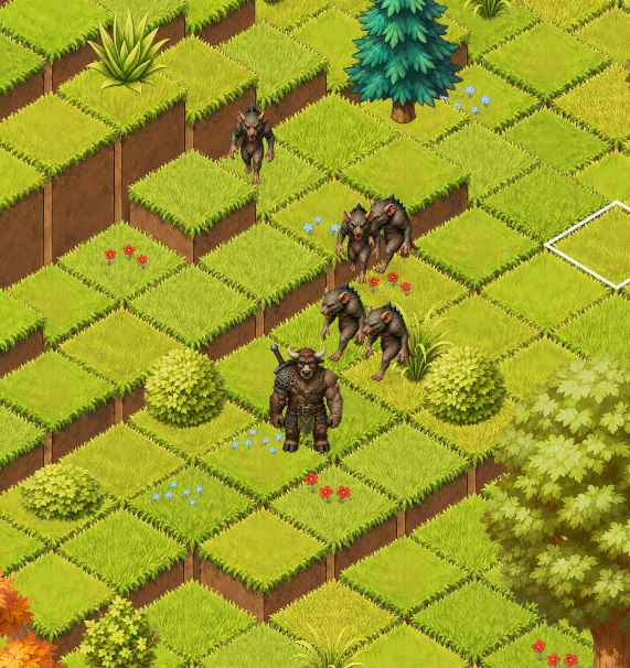 josc360's tweet photo. Day 2 of developing a prodecurally generated roguelike game. Enemies have spawned, they won't stop following you until you kill them (or they get you), pathing is mostly solved, still work to do on animations and more... https://t.co/sRe5AD7by2