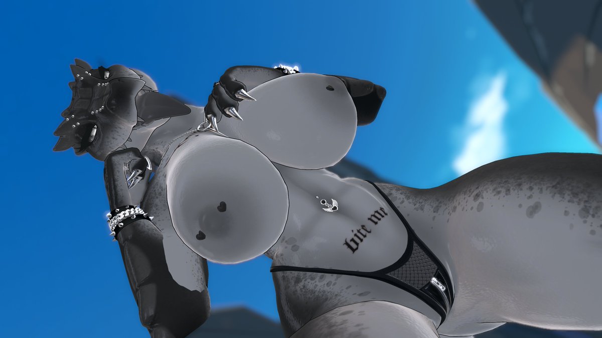 AgentXGraphe's tweet photo. What a nice hot summer day don't you think lovelies?~

#vrchat #vrcphotos #fypシ゚ #VRChatPhotography #VRChatCommunity #Scalies #furry #lewd #VRchat #NSFW https://t.co/tBY5cajVA3