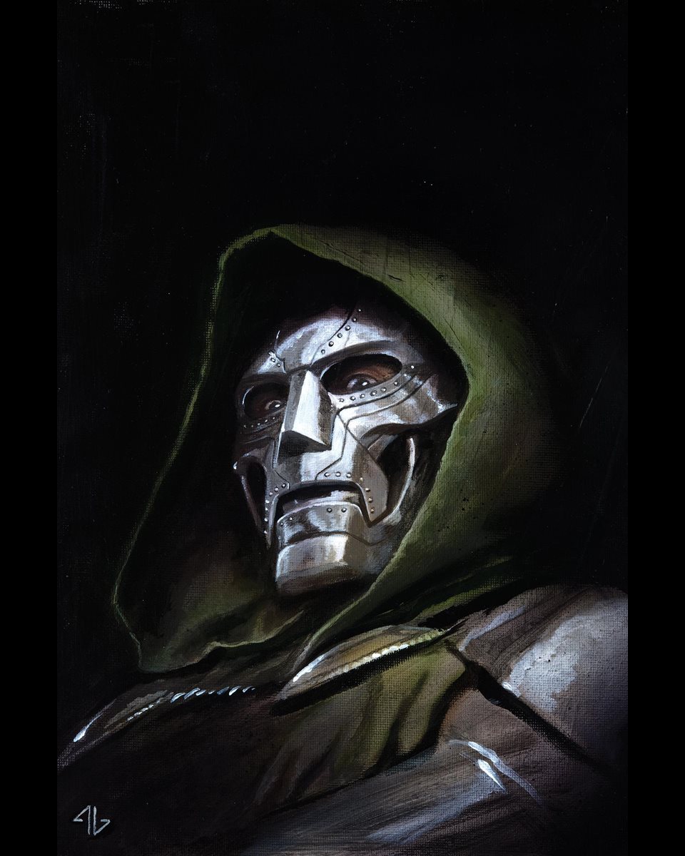 SickComicPics's tweet photo. Dr Doom by Adi Granov. https://t.co/cjeKbHZJ6e