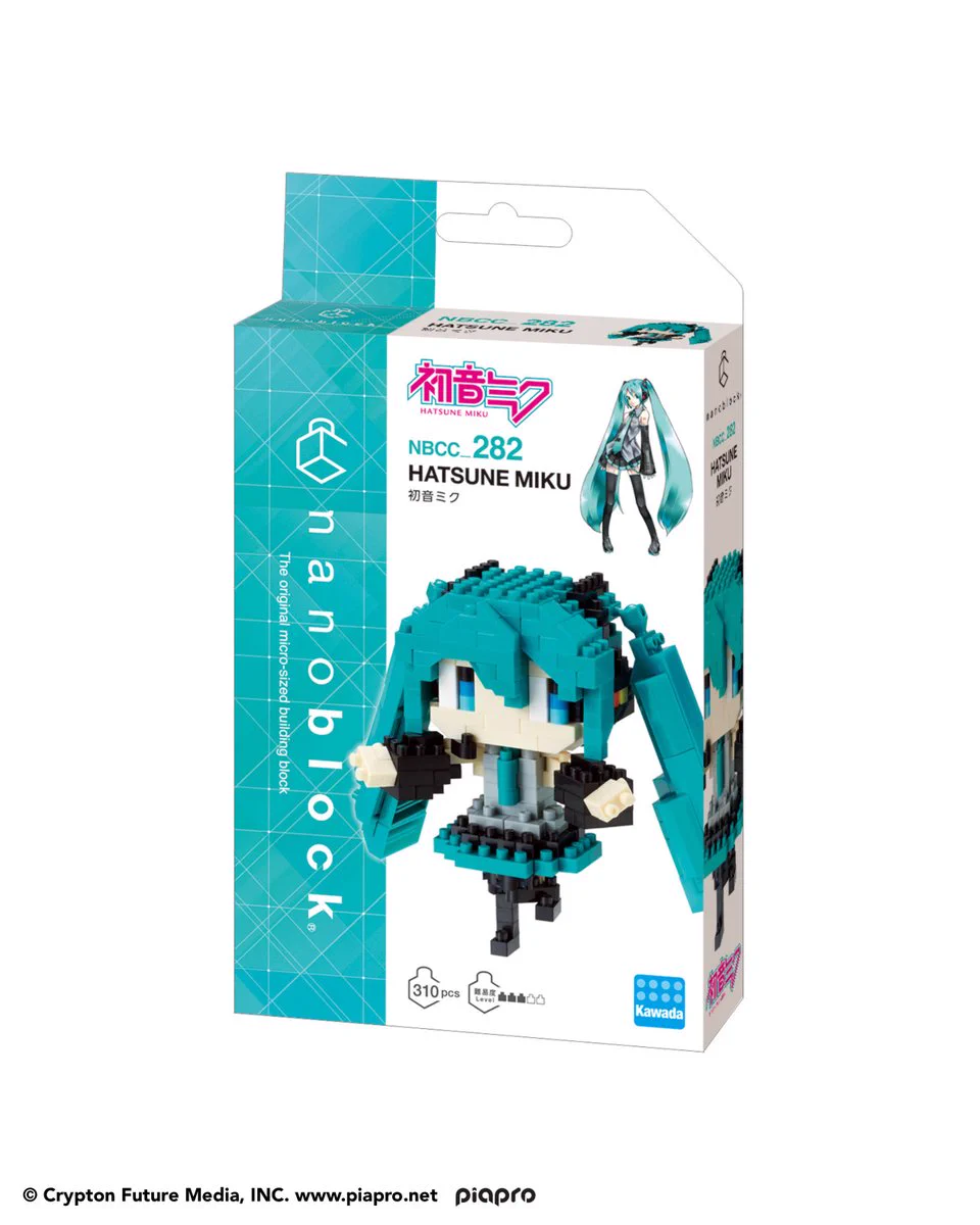 初音ミク TNOC ナノファブリックマスクライト 全６種セット 新品 公式】ナノブロック（nanoblock） on X: 