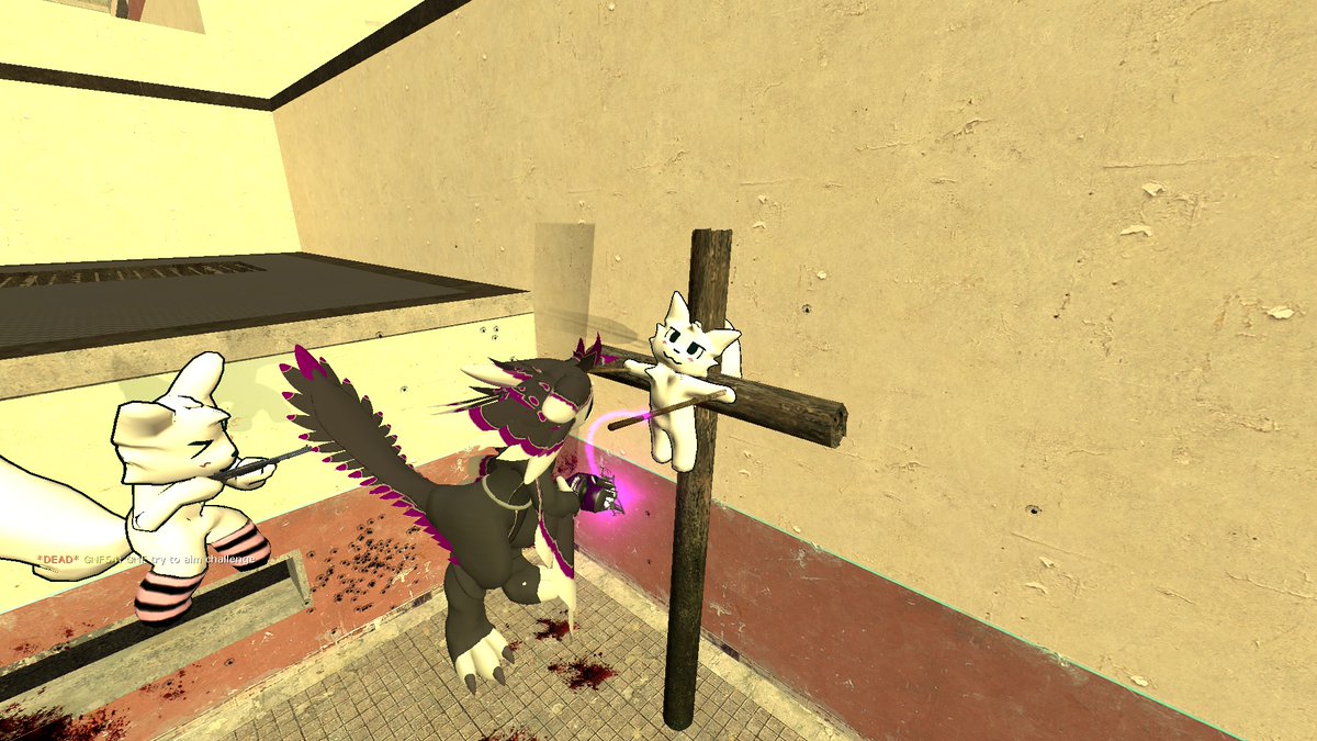 MaypleSyrup__'s tweet photo. ik people prolly follow me for my fat ass OCs but i dug up this old screenie of me playing gmod
and like. what the fuck was i doing. https://t.co/KtevqeqBPl
