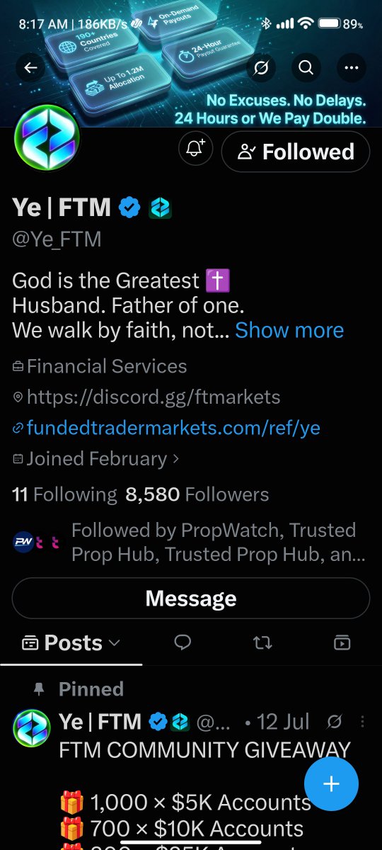 mosses1s's tweet photo. @Malekfx1155 @ICT_KillerX @FTMarketslive @Ye_FTM @IamWendyRaquel @trad @mi4mq8 
done https://t.co/t1iaF1f8or