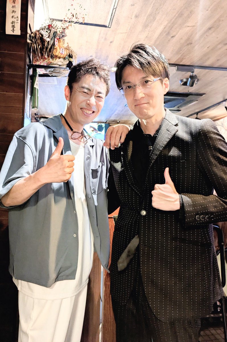 doirumaron's tweet photo. 【鹿島亭Revival〜抗う50代　其の伍】
浦安Seagullさんとっても素敵な空間で美味しいカレーにジンジャーエールも最高でした♪
鹿島さんと人前でがっつりフリートークは初めてなわけですが、この人となら一生喋っていられるんじゃないかと思いましたね、楽しい時間でございました♪
そしてたらさんに↓ https://t.co/NYQtjVLPnf