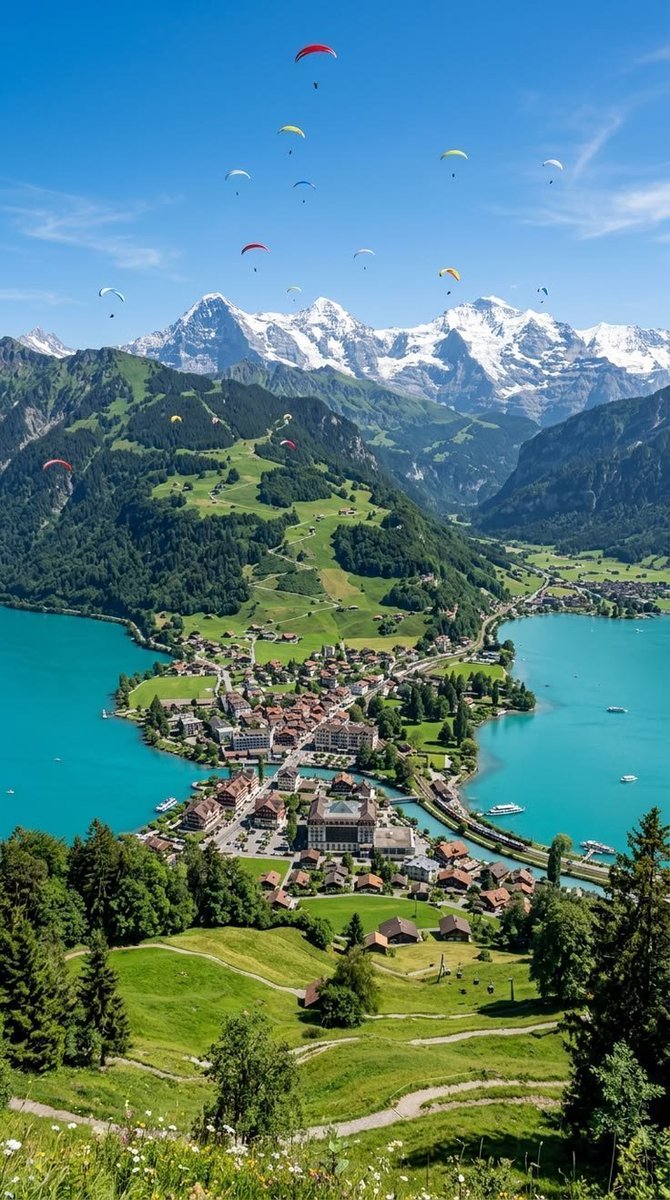 flower6260's tweet photo. Interlaken,switzerland https://t.co/LdAv1vXYdM