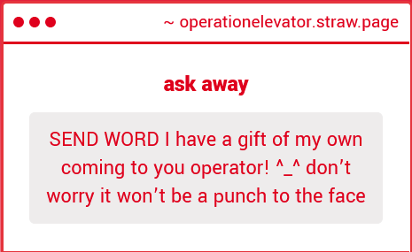 Operator tweet media