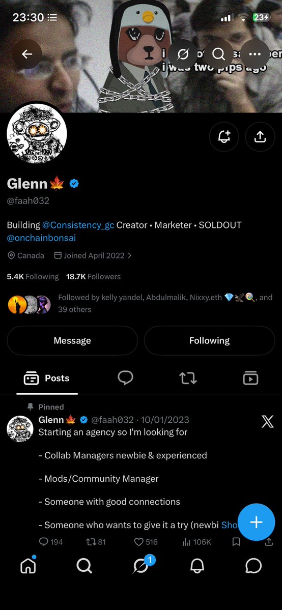 captXknowa's tweet photo. @faah032 @HoodAI0x @Consistency_gc All requirements completed ✅

0xc6b20f79eee68b4a0cd1f24f7bec7e36833ace41 https://t.co/rGOPkkHjbj