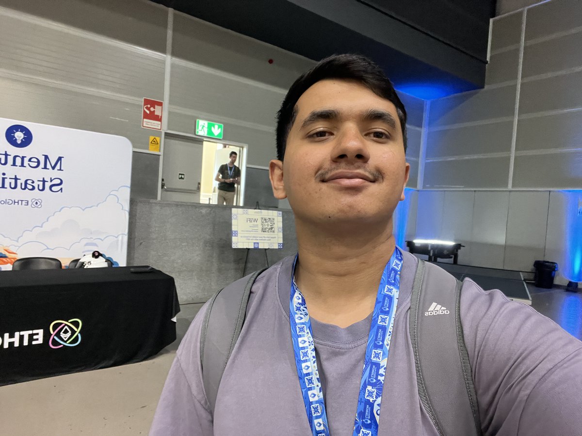 khadkapramod21's tweet photo. My first @ETHGlobal experience! 🚀⛓️ 

An incredible weekend meeting builders, learning from the ecosystem, and seeing what people are shipping in Web3.

Leaving with more ideas, more motivation, and one goal:

Keep learning. Keep building. ⚡️

#ETHGlobal #Ethereum #Web3 https://t.co/N3AqnGa2B7