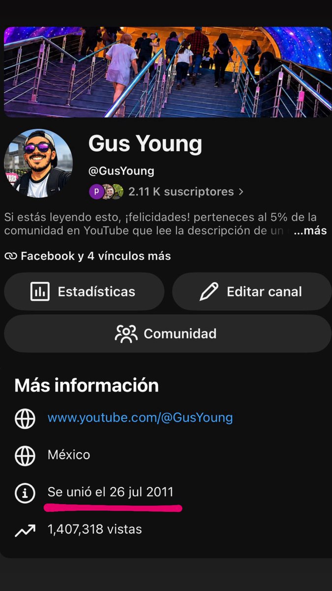 GusYoung_'s tweet photo. Un día como hoy pero del año 2011 comencé con mi canal de #YouTube 🤙🏻 #GusYoung #Guadalajara https://t.co/3e9iMTHx8O