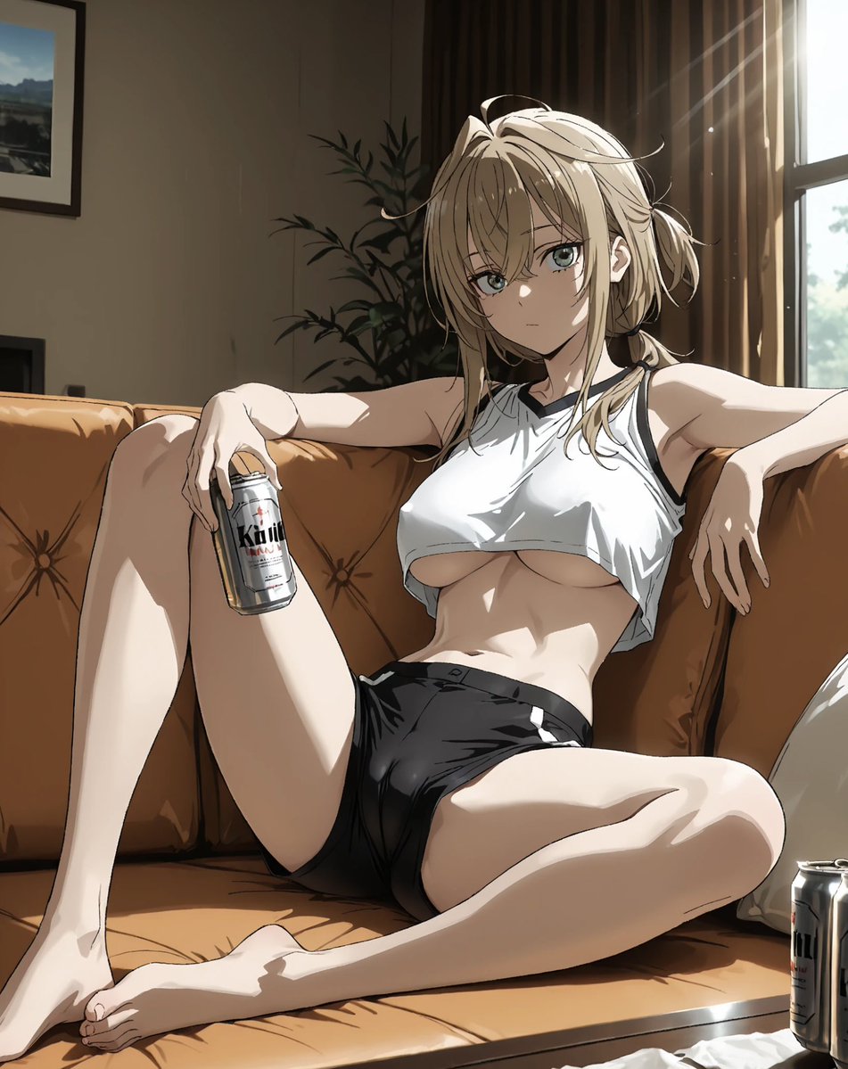 Kats3Sun's tweet photo. After a long day…
Just a quiet soak, then a cold beer on the sofa.
Nothing better.
#ShiinaKuze #KuzeShiina #Onsen #AfterBath #BeerTime #AIArt #AnimeGirl #NSFWAIArt #Waifu https://t.co/VARqtz8Pcm