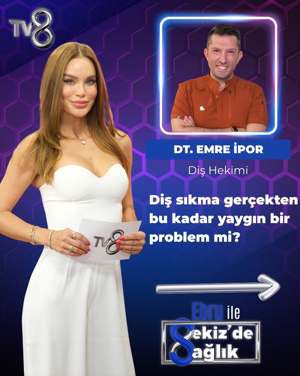 tv8's tweet photo. Ebru Şallı’nın sunumuyla sağlık, estetik ve güzellik alanlarında en güncel konular sizlerle. “Ebru ile 8’de Sağlık” şimdi TV8’de. https://t.co/CUc4QiEiEw https://t.co/MuR2DgY3zF