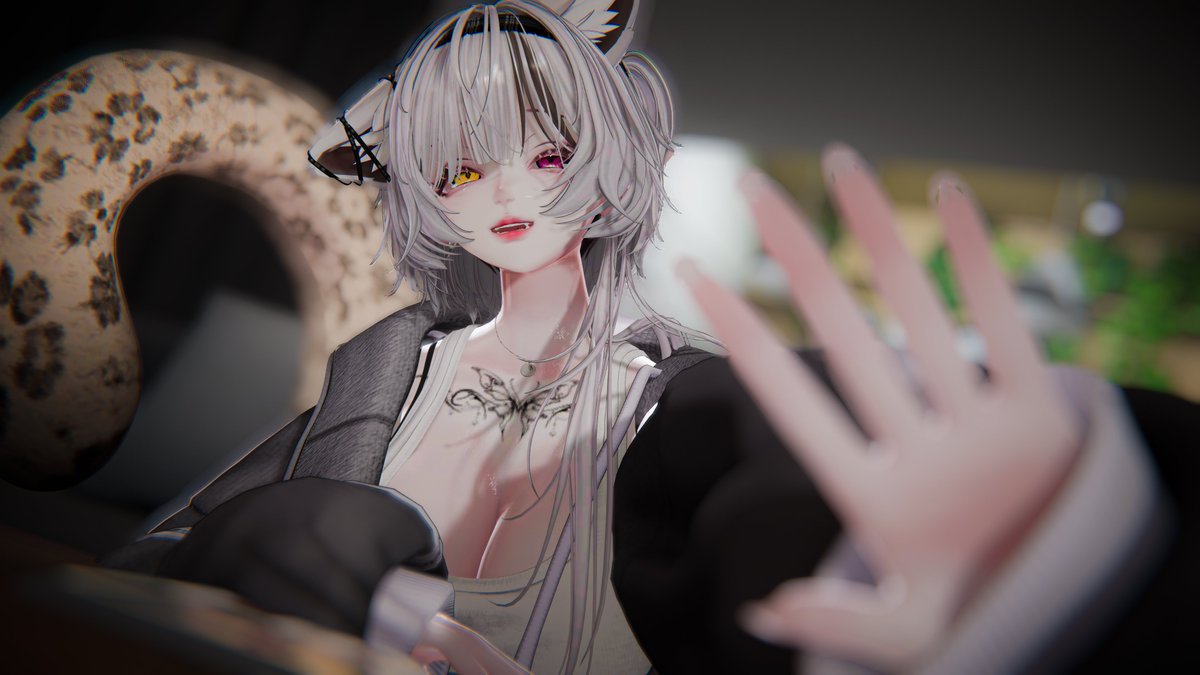 amaneko_vrc_'s tweet photo. この前撮ってもらったんだぁ！！
モデル募集中みたいなので、
撮って欲しい改変がある方とかは是非に〜！
甘猫は今度巫女ちゃん、鬼ノ娘ちゃんもちゃんと撮ってもらう予定！
📸 ➝ @izumi_D_mayo
 #VRChat
 #LUMINA_EX https://t.co/JATaQF9MHF