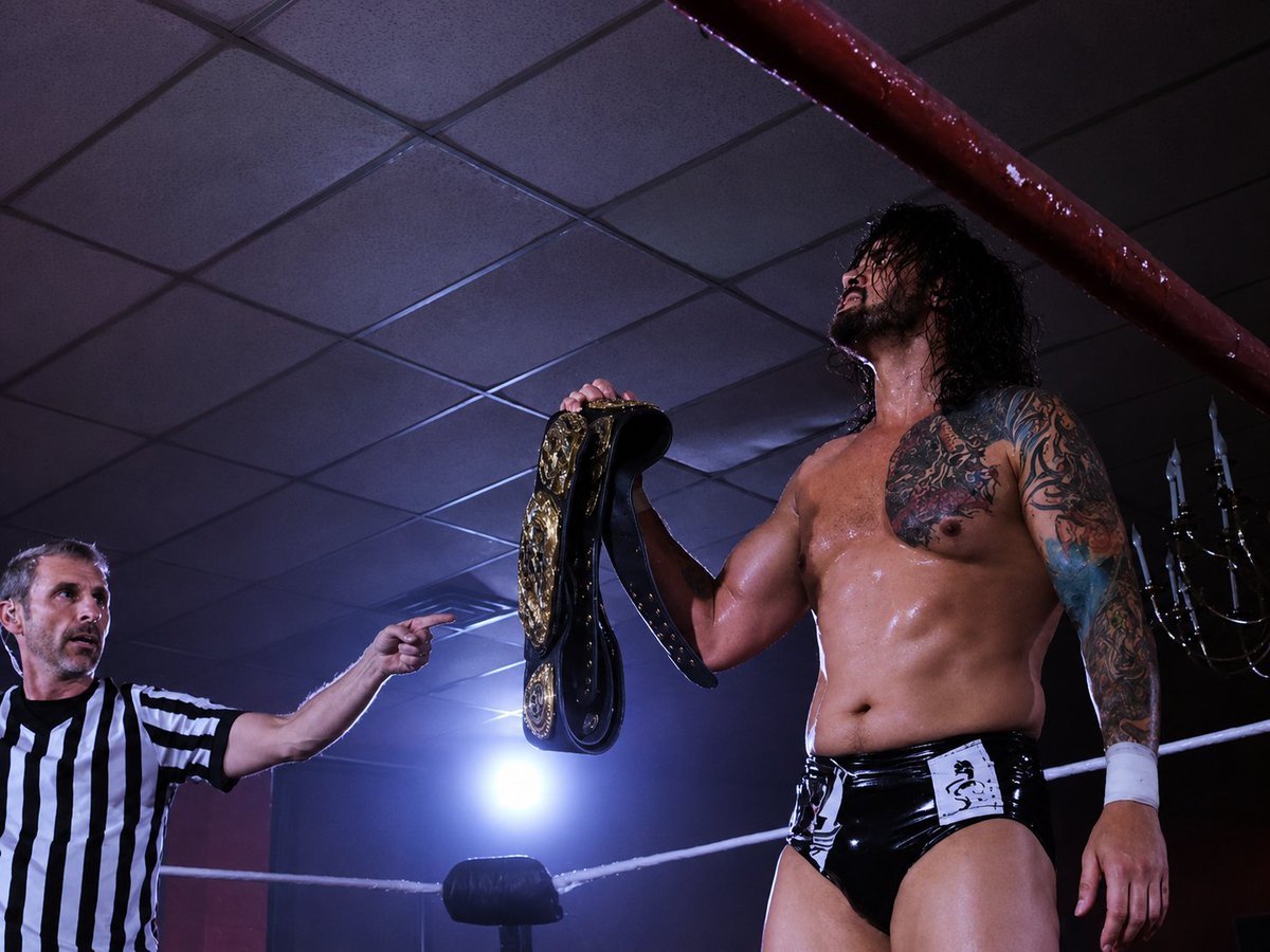 SixIsSicks817's tweet photo. And still...CHAMPION
@A1Wrestling 
Our GOAT #thedevilyouknow #TheBloodKing #TheThroneCollector UNDENIABLE UNSTOPPABLE &amp; MOST WANTED #thetollman #thewhiterabbit https://t.co/9Q2sMdi48I