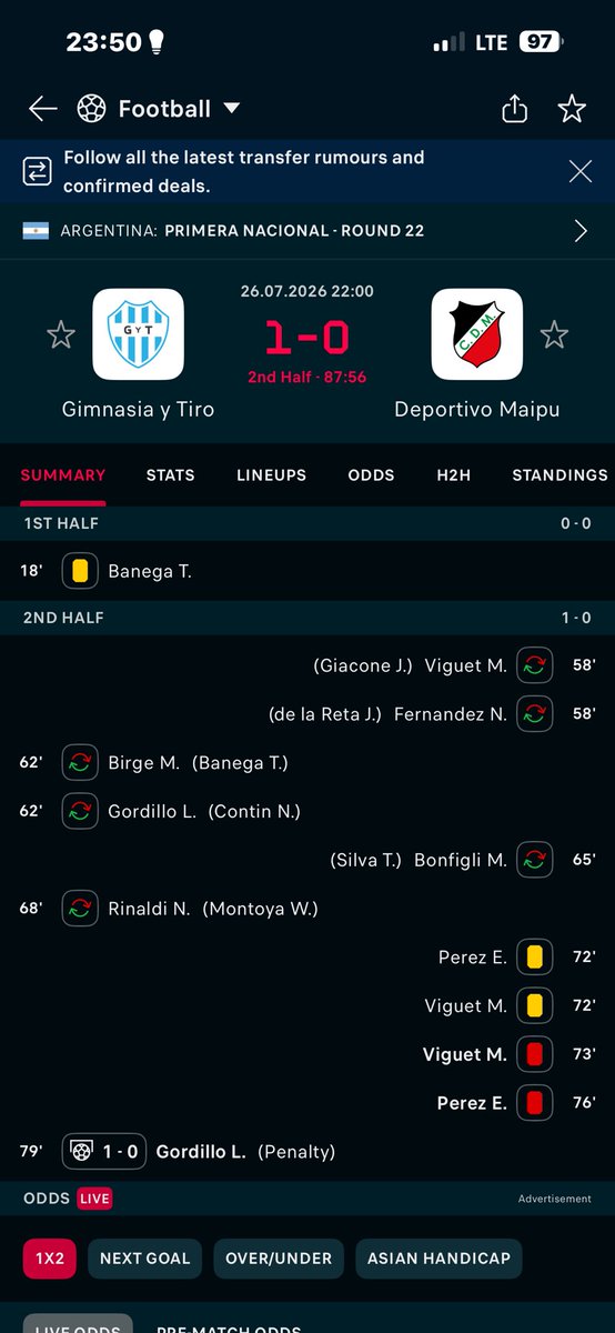 lightbet357's tweet photo. How this game take get 2 red card?

God abeg o🤲🏽🙏🥺 https://t.co/HjyIefV2Yx