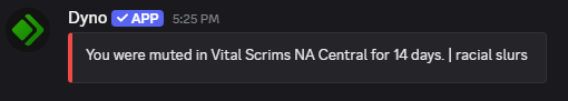 gravexyz_ih's tweet photo. i just got a 14 day mute for saying neegy @VitalScrims please dont do this to me vital is my life 🙏🙏👀 https://t.co/RPGGGI0sMf