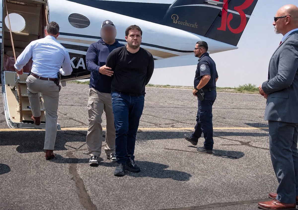 politicomx's tweet photo. 🇺🇸🇲🇽✈️FBI presionó a Joaquín Guzmán López para entregarse: esperaban a otro "Chapito" y entregó a "El Mayo"

👉🏽 https://t.co/1lr9jla2jo

Una investigación de @latimes reveló que agentes del FBI presionaron a Joaquín Guzmán López para entregarse a cambio de un trato favorable si aportaba delaciones clave. Pese a que el capo notificó que llegaría con "algo importante", la inteligencia estadounidense esperaba a alguno de sus hermanos ("Los Chapitos") y no a Ismael "El Mayo" Zambada. La revelación —que coincide con la condena a cadena perpetua de Zambada y la exhibición del avión Beechcraft King Air en un museo de Nuevo México como parte de la "Operación Air Kings"— contradice los discursos oficiales que negaban la participación activa de EUA en el operativo.